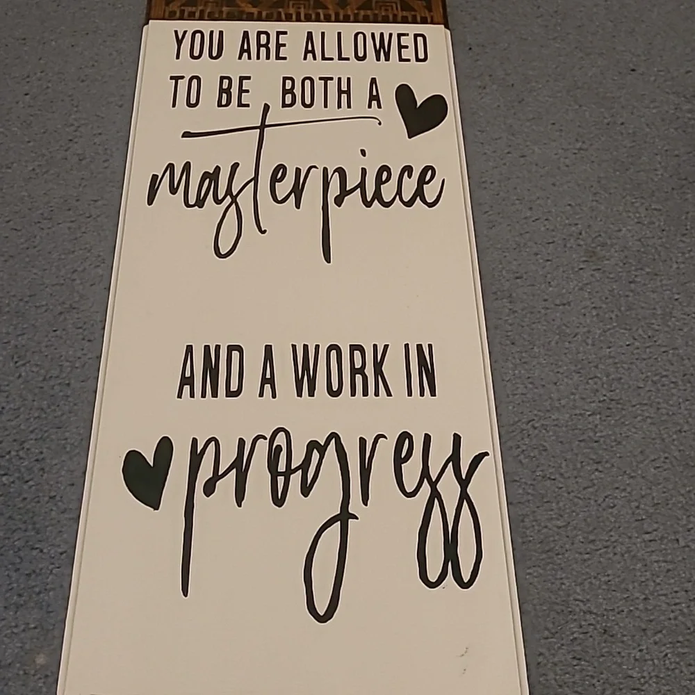 Wall art (homemade) - Picture 3 of 6